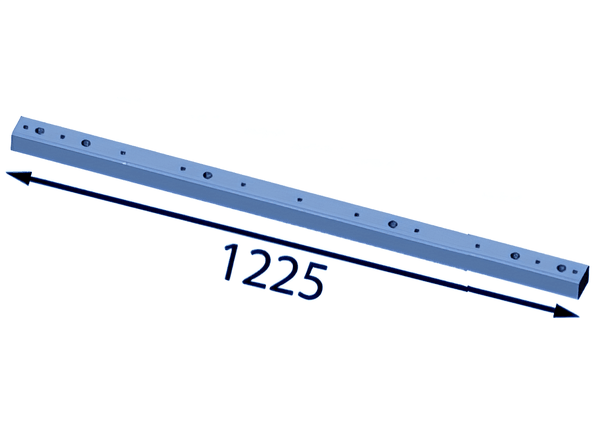 1225x15 mm Základná doska protinožov pre Bruks ®