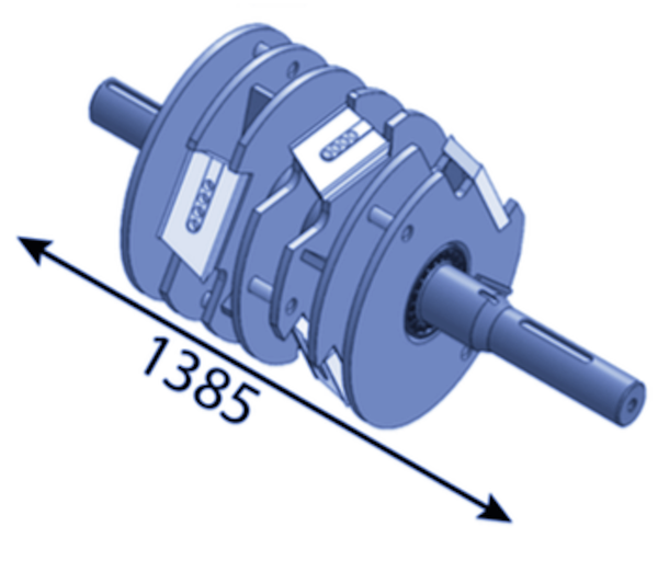 1385 mm rotor pre Kesla ®