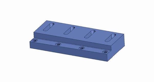 395x173,2x60,2 mm Malý základný blok pre ľavý Eldan HG