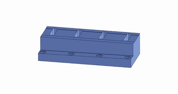 395x173,3x90 mm Základný blok ľavý pre Eldan HG