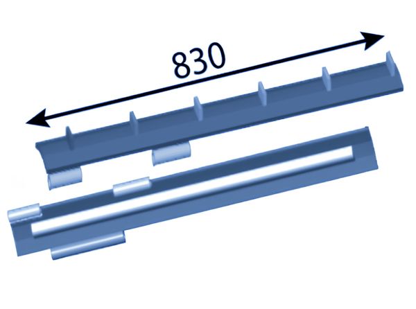 830 mm Dopravný pás (24 segmentov) pre Heizohack ®
